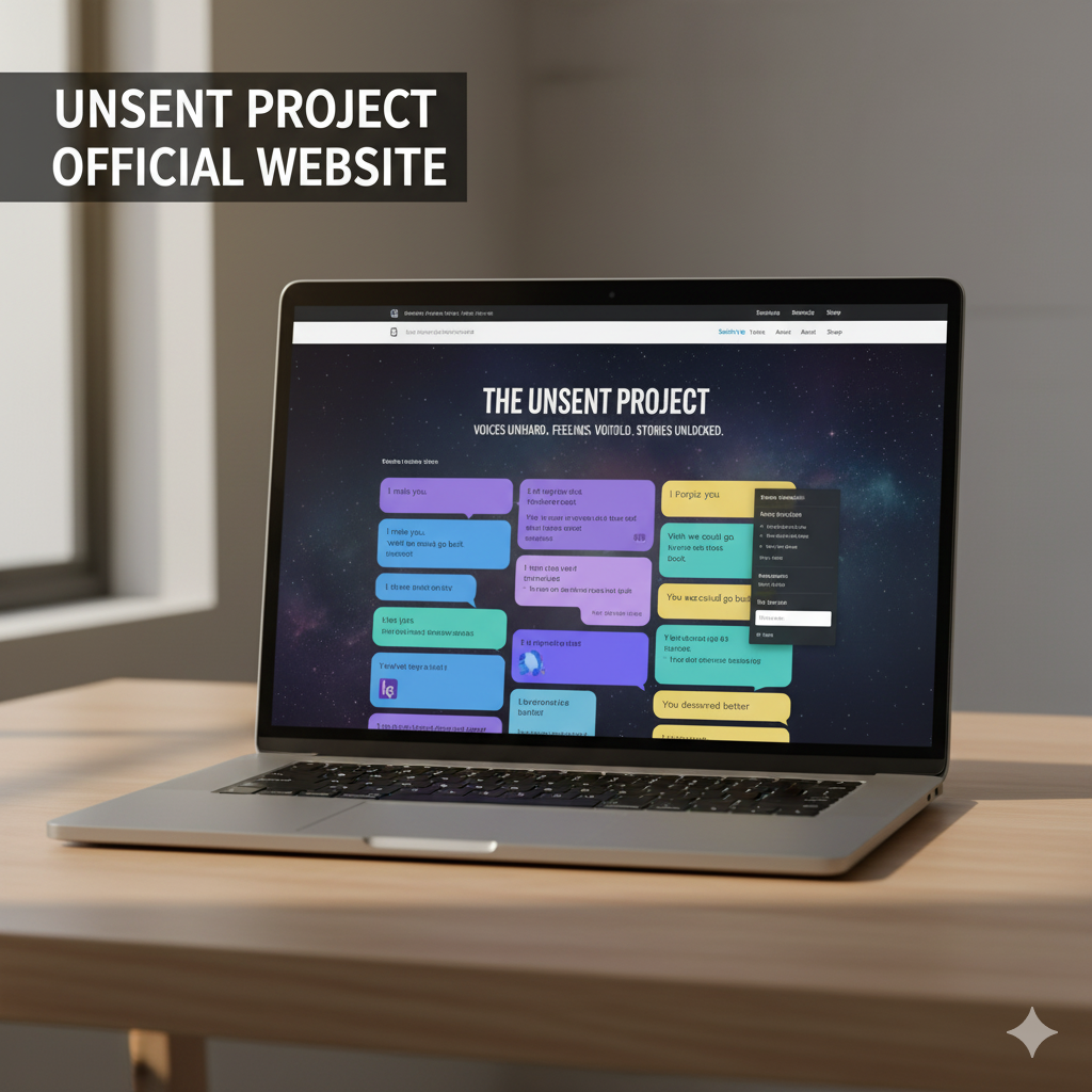 Unsent Project Website